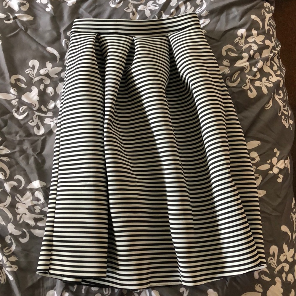 Black and white skirt